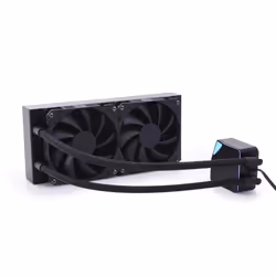 Alphacool T38, Liquid cooling kit, 24 cm, 2500 RPM, Black
