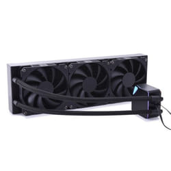 Alphacool T38 Processor Liquid cooling kit 12 cm Black