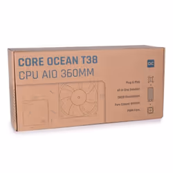 Alphacool T38 Processor Liquid cooling kit 12 cm Black - Additional view 7