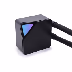 Alphacool T38 Processor Liquid cooling kit 14 cm Black