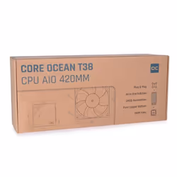 Alphacool T38 Processor Liquid cooling kit 14 cm Black - Additional view 7
