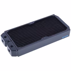 Alphacool NexXxoS XT45, Heatsink, Copper, Steel, Black, 144 mm, 324 mm, 45 mm