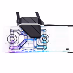 Alphacool Eiswolf 2 AIO Graphics card All-in-one liquid cooler Black, Transparent