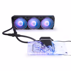 Alphacool Eiswolf 2 AIO - 360mm Radeon RX 6800/6800XT Strix/TUF with Backplate, All-in-one liquid cooler, 12 cm, 119.8 m³/h, ...