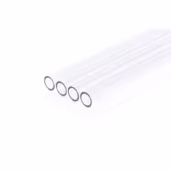 Alphacool 18633, Tubing, Polyethylene Terephthalate Glycol (PETG), Transparent, 14 mm, 80 mm, 58 g
