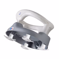 Rotho Babydesign Baby Badesitz baby bath seat Boy/Girl Grey, White Plastic, Polypropylene (PP)