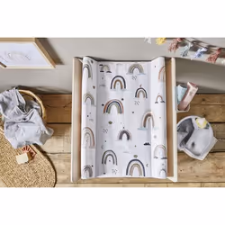 Rotho Babydesign 200990010DI01 changing mat Polyurethane Multicolour Curved