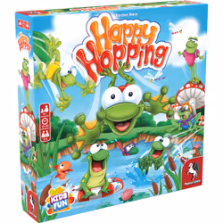 Pegasus Spiele Happy Hopping, Board game, Role-playing, 6 yr(s), 15 min, 20 min, Family game