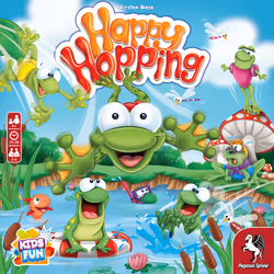 Pegasus Spiele Happy Hopping 20 min Board game Role-playing