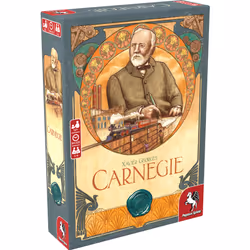 Pegasus Spiele Carnegie, Board game, Economic simulation, 12 yr(s), 90 min