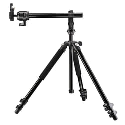 Mantona Basic Scout Max Set photo tripod, camera tripod up to 160cm + extension arm, ball head reversible centre column, for travelling and outdoor...