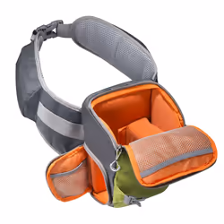 Mantona 20584 camera case Beltpack case Green, Grey
