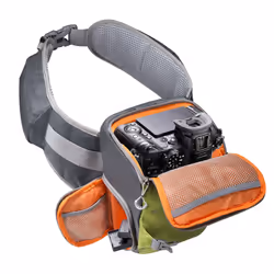 Mantona 20584 camera case Beltpack case Green, Grey
