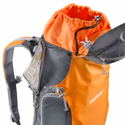 Mantona ElementsPro 40 Backpack case Grey, Orange