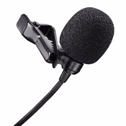 Walimex Lavalier, Smartphone microphone, 35 - 18000 Hz, Omnidirectional, Wired, 3.5 mm (1/8"), Black