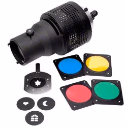 Walimex 16637, Black, Blue, Green, Red, Yellow, Glass, Metal, 1.6 kg, 270 mm, 160 mm