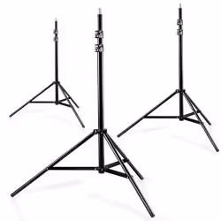 Walimex 17698, 6 kg, Black, Aluminium, 9.8 cm, 25.6 cm, 2.17 kg