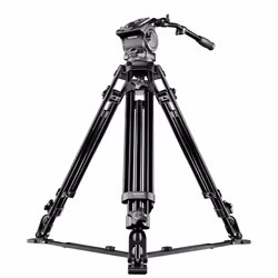 Mantona Dolomit 4000, 3 leg(s), Black, 170 cm, 10.2 kg