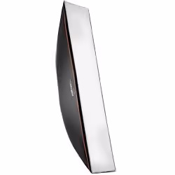 Walimex pro Softbox Orange Line 25x150, Black, White, Aluminium, Cotton, PVC, 1.61 kg, 355 mm, 250 mm, 1500 mm