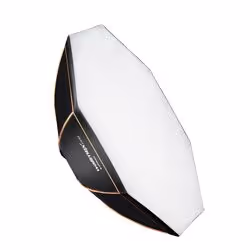 Walimex pro Octagon Softbox Orange Line 45, Black, White, Aluminium, Cotton, PVC, 660 g, 240 mm, 450 mm, 450 mm