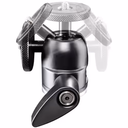 Mantona 18870 tripod head Black 3/8" Ball
