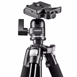 Mantona Scout MAX, 3 leg(s), Black, 157 cm, 1.93 kg