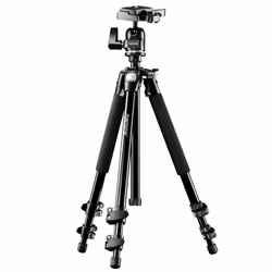 Mantona Scout MAX tripod Digital/film cameras 3 leg(s) Black