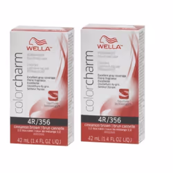 4R Cinnamon Brown Wella Color Charm Permanent Haircolor - 4R â pack of 2