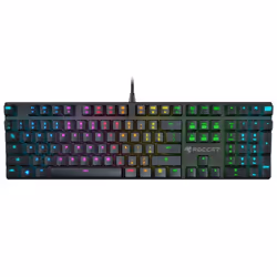 ROCCAT Suora FX UK, Wired, USB, Mechanical, QWERTY, RGB LED, Black