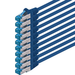 1aTTack 4250344832348 networking cable Blue 0.5 m Cat6a SF/UTP (S-FTP)