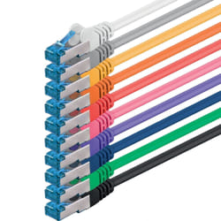 1aTTack 4250344832607 networking cable Multicolour 0.5 m Cat6a SF/UTP (S-FTP)