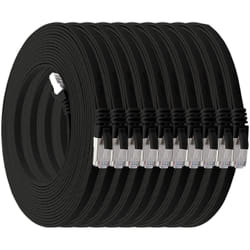 1aTTack 4250344834007 networking cable Black 0.5 m Cat7 U/FTP (STP)