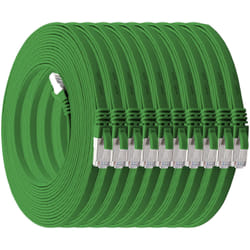 1aTTack 4250344834038 networking cable Green 0.5 m Cat7 U/FTP (STP)