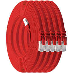 1aTTack 4250344834656 networking cable Red 3 m Cat7 U/FTP (STP)