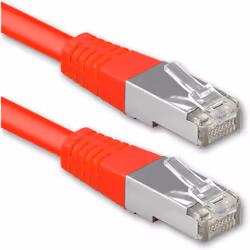 1aTTack 4250344836148, 1 m, Cat6, S/FTP (S-STP), RJ-45, RJ-45, Red