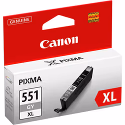 Canon Cli-551xl High Capacity Ink Cartridge - Grey