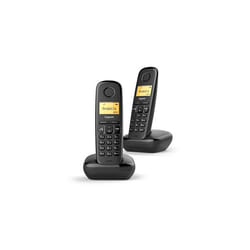Gigaset A270 Duo DECT telephone Caller ID Black