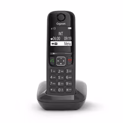Gigaset AS690 Analog/DECT telephone Caller ID Black - Additional view 2