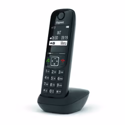 Gigaset AS690HX Analog/DECT telephone Caller ID Black - Additional view 5