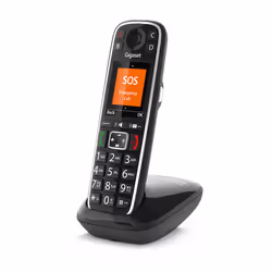 Gigaset E720 Analog/DECT telephone Caller ID Black - Additional view 5