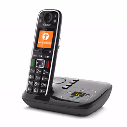 Gigaset E720A Analog/DECT telephone Caller ID Black - Additional view 4