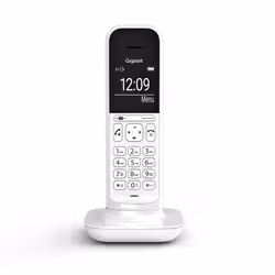 Gigaset CL390 Analog/DECT telephone White