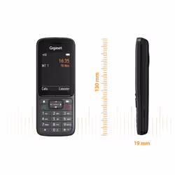 Gigaset SL800H PRO Analog/DECT telephone Caller ID Anthracite - Additional view 4