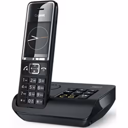 Gigaset COMFORT 550A, DECT telephone, Wireless handset, Speakerphone, 200 entries, Caller ID, Black
