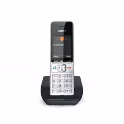 Gigaset COMFORT 500 DECT telephone Caller ID Black, Silver - Additional view 6