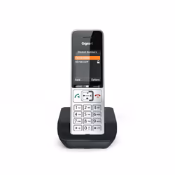 Gigaset COMFORT 500 DECT telephone Caller ID Black, Silver - Additional view 8
