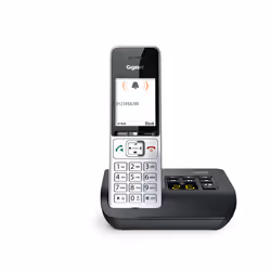 Gigaset COMFORT 500A Analog/DECT telephone Caller ID Black, Silver - Additional view 4