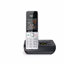 Gigaset COMFORT 500A Analog/DECT telephone Caller ID Black, Silver - Additional view 5