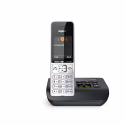 Gigaset COMFORT 500A Analog/DECT telephone Caller ID Black, Silver - Additional view 6