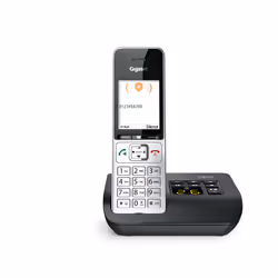 Gigaset COMFORT 500A Analog/DECT telephone Caller ID Black, Silver - Additional view 7